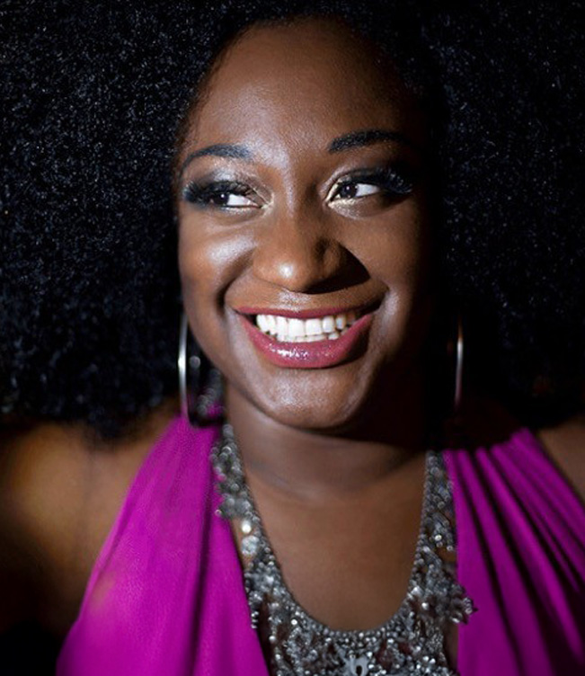 Lead vocalist Sandra Marvin
